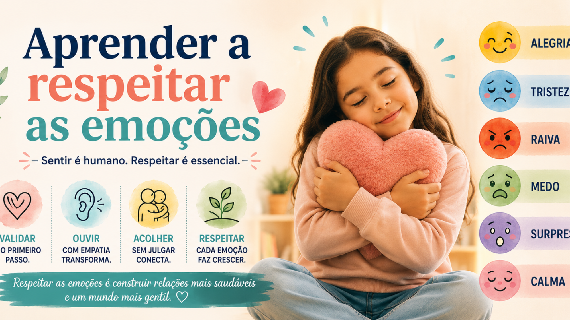 Aprender a Respeitar as Emoções Uma Reflexão Necessária para um Mundo Mais Saudável